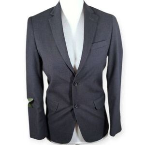 CALVIN KLEIN GRAY MENS BLAZER SZ.12 R EUC